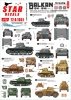 Star Decals 72-A1051 Balkan WW2 # 1. Croatia in WW2. Ustache/Ustacha tanks 1/72
